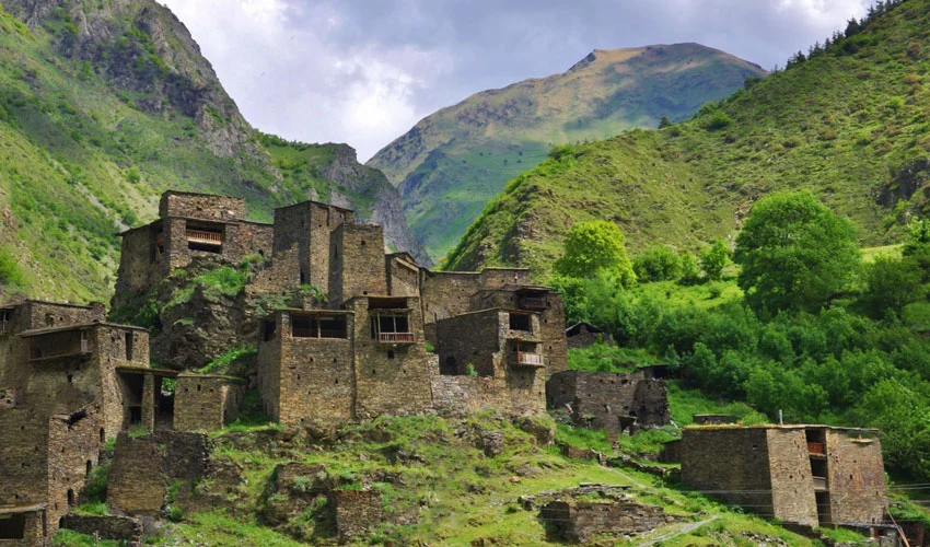Shatili is another village with ancient attractions in Georgia