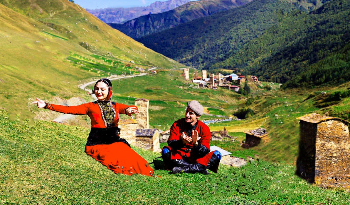 رقص پارتسا از دیگر رقص های سنتی و محبوب در تفلیس است